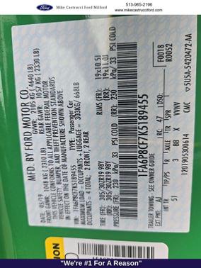 2019 Ford Mustang GT Premium