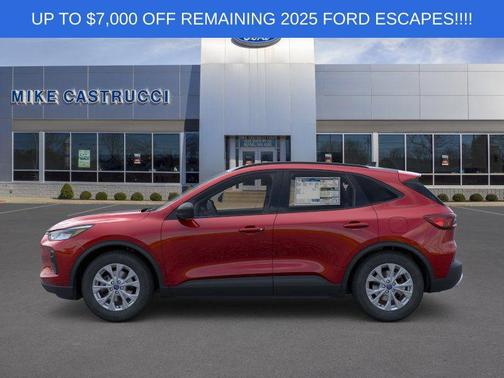 Rapid Red Metallic Tinted Clearcoat 2025 Ford Escape Active