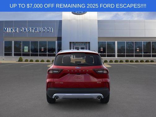 Rapid Red Metallic Tinted Clearcoat 2025 Ford Escape Active