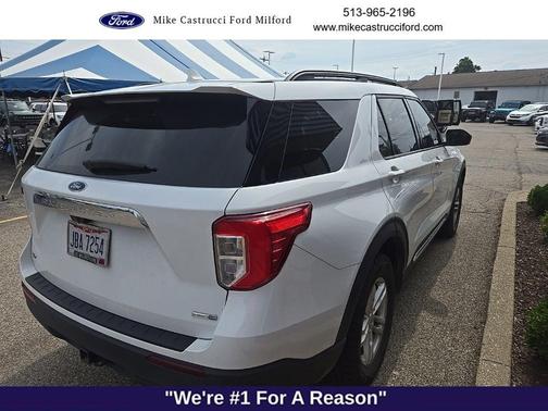 Oxford White 2020 Ford Explorer XLT