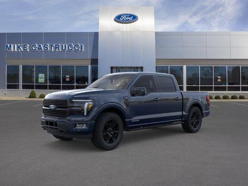 Antimatter Blue Metallic 2026 Ford F-150 Platinum