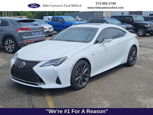 Ultra White 2023 Lexus RC 350 F Sport