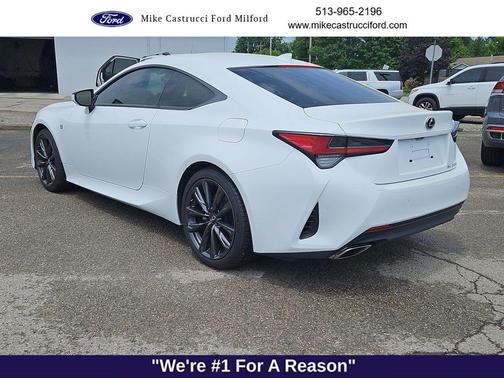 Ultra White 2023 Lexus RC 350 F Sport