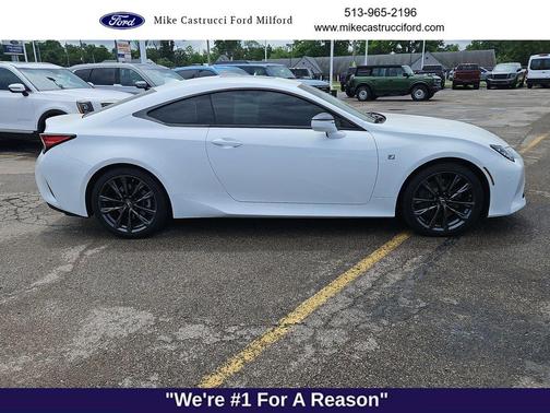 Ultra White 2023 Lexus RC 350 F Sport