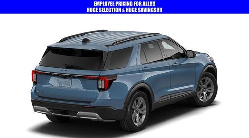 Vapor Blue Metallic 2026 Ford Explorer Active
