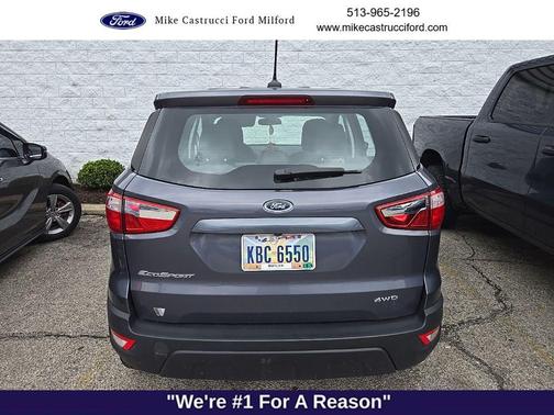 Smoke Metallic 2022 Ford EcoSport S