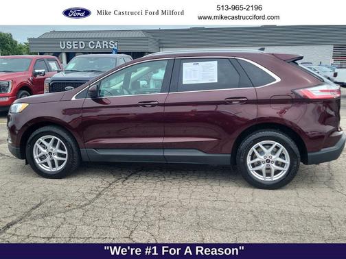Burgundy Velvet Metallic Tinted Clearcoat 2024 Ford Edge SEL