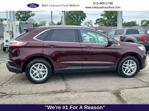 Burgundy Velvet Metallic Tinted Clearcoat 2024 Ford Edge SEL