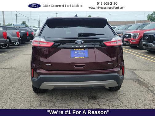 Burgundy Velvet Metallic Tinted Clearcoat 2024 Ford Edge SEL