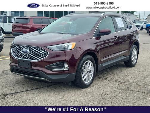 Burgundy Velvet Metallic Tinted Clearcoat 2024 Ford Edge SEL