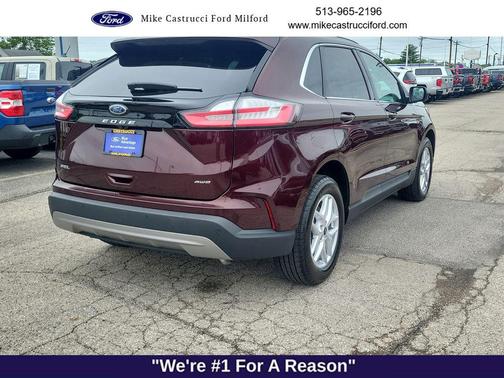 Burgundy Velvet Metallic Tinted Clearcoat 2024 Ford Edge SEL