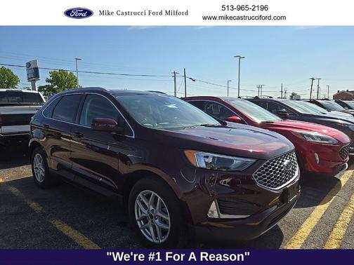 Burgundy Velvet Metallic Tinted Clearcoat 2024 Ford Edge SEL