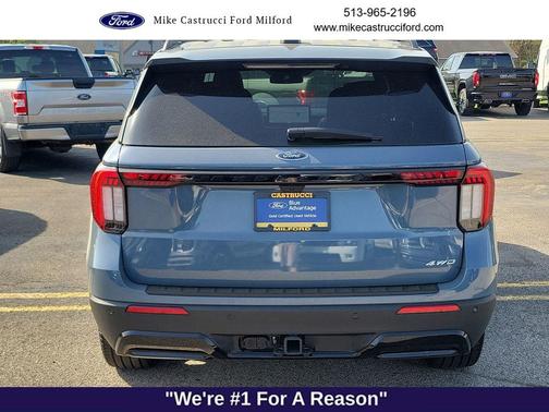 Vapor Blue Metallic 2025 Ford Explorer ST-Line