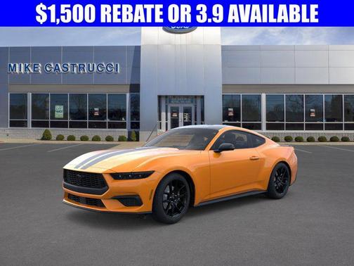 Orange Fury Metallic Tri-Coat 2026 Ford Mustang EcoBoost