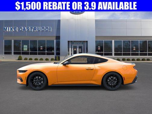 Orange Fury Metallic Tri-Coat 2026 Ford Mustang EcoBoost