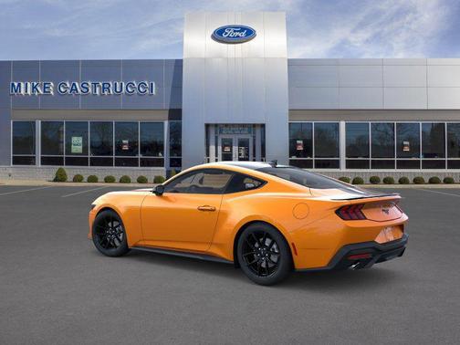 Orange Fury Metallic Tri-Coat 2026 Ford Mustang EcoBoost