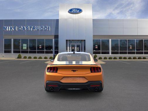 Orange Fury Metallic Tri-Coat 2026 Ford Mustang EcoBoost