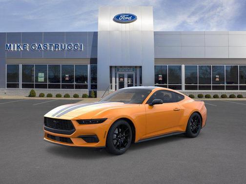Orange Fury Metallic Tri-Coat 2026 Ford Mustang EcoBoost