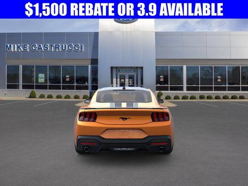 Orange Fury Metallic Tri-Coat 2026 Ford Mustang EcoBoost