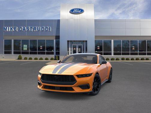 Orange Fury Metallic Tri-Coat 2026 Ford Mustang EcoBoost
