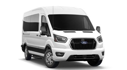 Oxford White 2026 Ford Transit-350 XLT