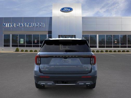 Vapor Blue Metallic 2026 Ford Explorer Active