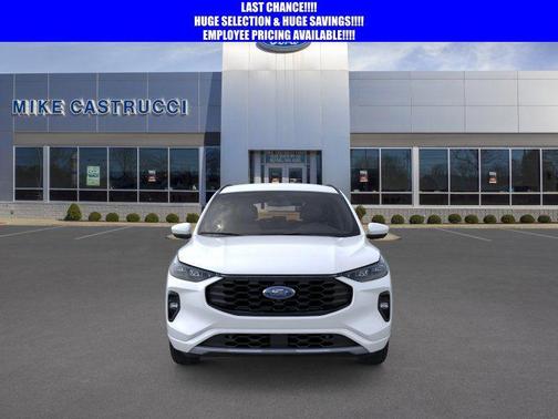 star white metallic tri-coat 2026 Ford Escape ST-Line Elite