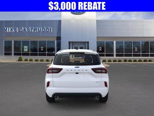 star white metallic tri-coat 2026 Ford Escape ST-Line Elite