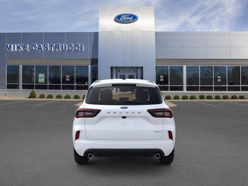 star white metallic tri-coat 2026 Ford Escape ST-Line Elite