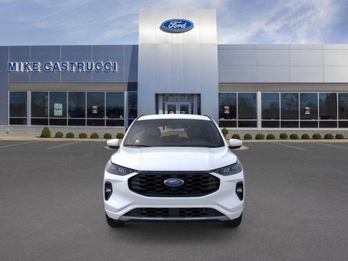 star white metallic tri-coat 2026 Ford Escape ST-Line Elite