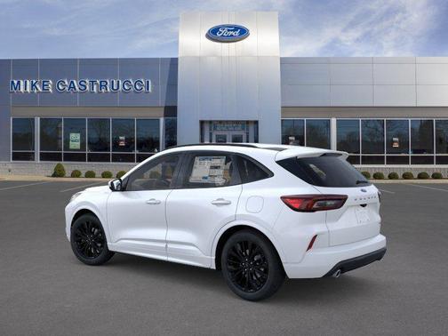 star white metallic tri-coat 2026 Ford Escape ST-Line Elite