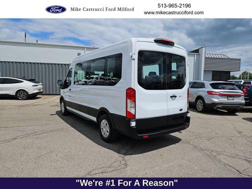Oxford White 2023 Ford Transit-350 XLT