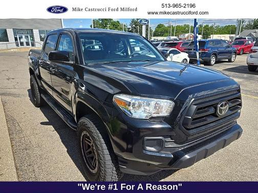 Midnight Black Metallic 2021 Toyota Tacoma SR