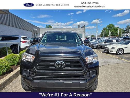 Midnight Black Metallic 2021 Toyota Tacoma SR
