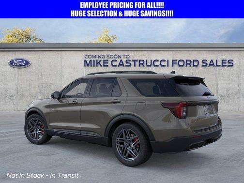 Marsh Gray 2026 Ford Explorer ST-Line