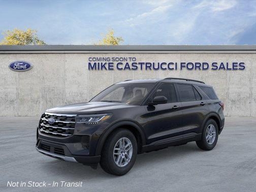 Agate Black Metallic 2026 Ford Explorer Active