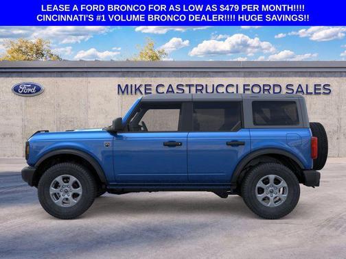 Velocity Blue Metallic 2026 Ford Bronco Big Bend