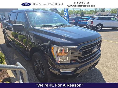 Agate Black Metallic 2023 Ford F-150 XLT