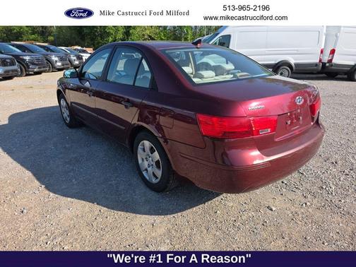 Dark Cherry Red 2010 Hyundai SONATA GLS