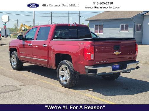 Cajun Red Tintcoat 2018 Chevrolet Silverado 1500 LTZ