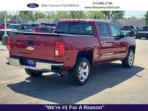 Cajun Red Tintcoat 2018 Chevrolet Silverado 1500 LTZ