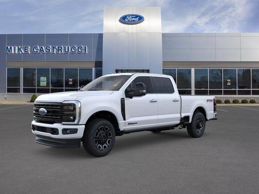 Star White Metallic Tri-Coat 2026 Ford F-250 Platinum