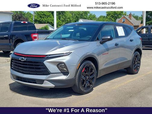 Sterling Gray Metallic 2023 Chevrolet Blazer 2LT