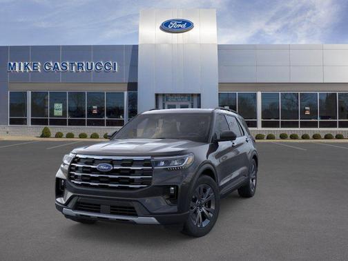 Agate Black Metallic 2026 Ford Explorer Active