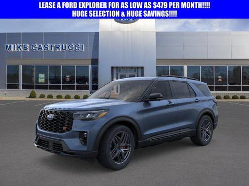 Vapor Blue Metallic 2026 Ford Explorer ST