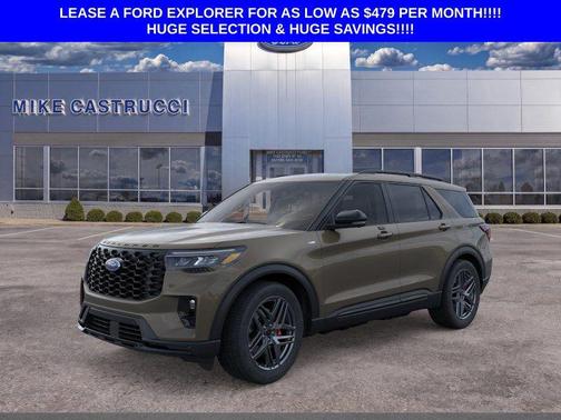Marsh Gray 2026 Ford Explorer ST-Line