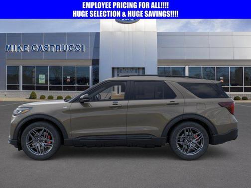 Marsh Gray 2026 Ford Explorer ST-Line