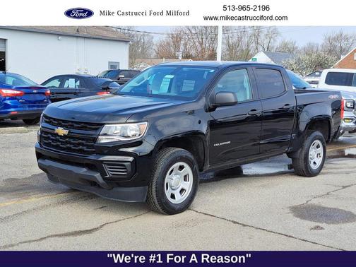 Black 2022 Chevrolet Colorado WT