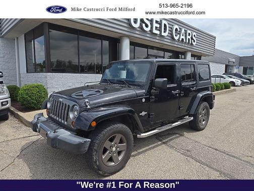 Black Clearcoat 2013 Jeep Wrangler Unlimited Freedom Edition