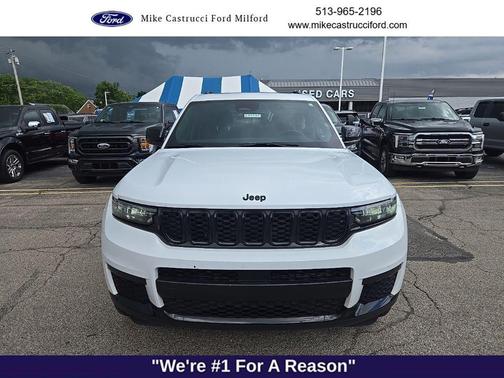 Bright White Clearcoat 2025 Jeep Grand Cherokee L Altitude